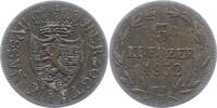 Nassau Zeitgenösische Fälschung zum 3 Kreuzer 18 Wilhelm 1816-1839. -