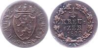 Nassau 1/4 Kreuzer Wilhelm 1816-1839. -