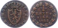 Nassau 1/4 Kreuzer Wilhelm 1816-1839. -