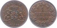 Nassau Pfennig Adolph 1839-1866. -