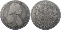 Eichstätt, Bistum 1/2 Taler Johann Anton Freiherr v. Zehmen 1781-1790. -