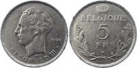 Belgien-Königreich 5 Francs Leopold III. 1934-1950. -