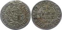 Sachsen-Albertinische Linie 1/24 Taler Friedrich August I. 1694-1733. -