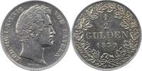 Bayern 1/2 Gulden Ludwig I. 1825-1848. -
