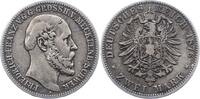 Mecklenburg-Schwerin 2 Mark Friedrich Franz II. 1842-1883. -