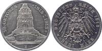 Sachsen 3 Mark Friedrich August III. 1904-1918. -