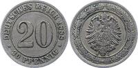 Kleinmünzen 20 Pfennig -