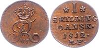 Dänemark Skilling Frederik VI. 1808-1839. -