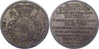 Münster-Bistum Zwittertaler auf den Tod Friedrich Christian von Plettenberg 1688-1706. -