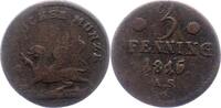 Mecklenburg-Rostock, Stadt 3 Pfennig -