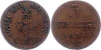Mecklenburg-Wismar, Stadt 3 Pfennig -