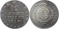 Sachsen-Albertinische Linie 1/12 Taler Friedrich August I. 1806-1827. -