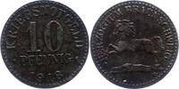 Braunschweig 10 Pfennig Eisen Herzogtum Braunschweig. -