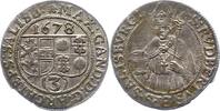 Salzburg 3 Kreuzer Max Gandolph Graf Kuenburg 1668-1687. -