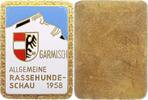 Tierzucht Bronzeplakette Hunde -