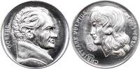 Personenmedaillen Medaille Goethe, Johann Wolfgang von *1749 Frankfurt, +1832. -