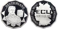 Personenmedaillen ECU Goethe, Johann Wolfgang von *1749 Frankfurt, +1832. -