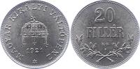 Ungarn 20 Filler Admiral Miklos Horty 1920-1944. -