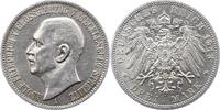 Mecklenburg-Strelitz 3 Mark Adolf Friedrich V. 1904-1914. -