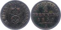 Lippe, Grafschaft Pfennig Paul Friedrich Emil Leopold 1851-1875. -