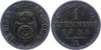 Lippe, Grafschaft Pfennig Paul Friedrich Emil Leopold 1851-1875. -
