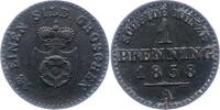 Lippe, Grafschaft Pfennig Paul Friedrich Emil Leopold 1851-1875. -