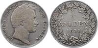 Bayern 1/2 Gulden Ludwig I. 1825-1848. -