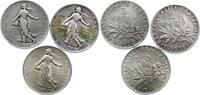 Frankreich 2 Francs Dritte Republik 1870-1940. -