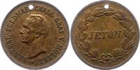 Personenmedaillen Jeton Moltke, Hellmuth von *1800 Parchim, +1891 Berlin, preußischer Generalfeldmarschall. -