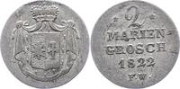 Waldeck 2 Mariengroschen Georg Heinrich 1813-1845. -