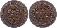 Nassau 1/4 Kreuzer Wilhelm 1816-1839. -