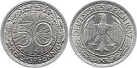Weimarer Republik 50 Reichspfennig -