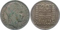Frankreich 20 Francs Dritte Republik 1870-1940. -