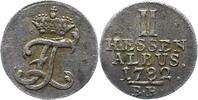 Hessen-Kassel 2 Albus Friedrich II. 1760-1785. -
