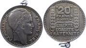 Frankreich 20 Francs Dritte Republik 1870-1940. -