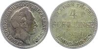 Mecklenburg-Strelitz 4 Schilling Georg 1816-1860. -