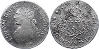 Frankreich Ecu Ludwig XVI. 1774-1793. -