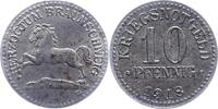 Braunschweig 10 Pfennig Eisen Herzogtum Braunschweig. -