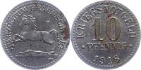 Braunschweig 10 Pfennig Eisen Herzogtum Braunschweig. -