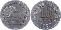 Braunschweig 10 Pfennig Eisen Herzogtum Braunschweig. -