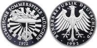 Olympische Spiele Silbermedaille Olympische Spiele München 1972 -