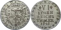 Münster-Bistum 1/6 Taler Clemens August von Bayern 1719-1761. -