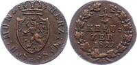 Nassau 1/4 Kreuzer Wilhelm 1816-1839. -