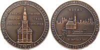 Worms-Stadt Bronzemedaille -
