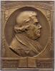Reformation Bronzeplakette 400-Jahrfeier der Reformation 1917. -