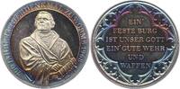 Reformation Silbermedaille 100 Jahre Lutherdenkmal in Worms. -