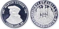 Reformation Silbermedaille Moderne Medaillen nach 1983. -