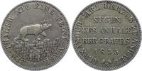 Anhalt-Bernburg Ausbeutetaler Alexander Carl 1834-1863. -