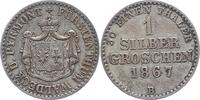 Waldeck Silbergroschen Georg Victor 1852-1893. -