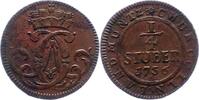 Köln-Erzbistum Cu-1/4 Stüber 1 Clemens August von Bayern 1723-1761. -